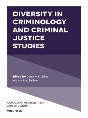 cover image of Diversity in Criminology and Criminal Justice Studies, Volume 27